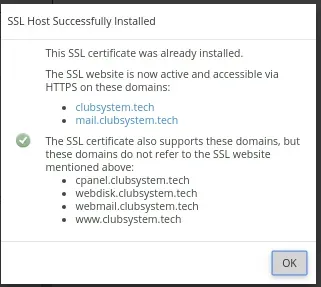 kích hoạt ssl trên cpanel