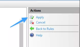 Apply cấu hình  