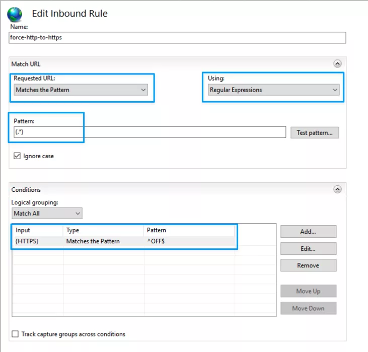 Cấu hình force https  