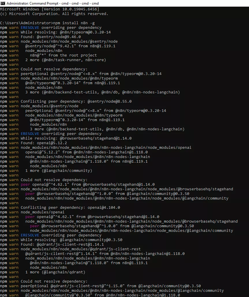 Cài đặt n8n trên toàn hệ thống