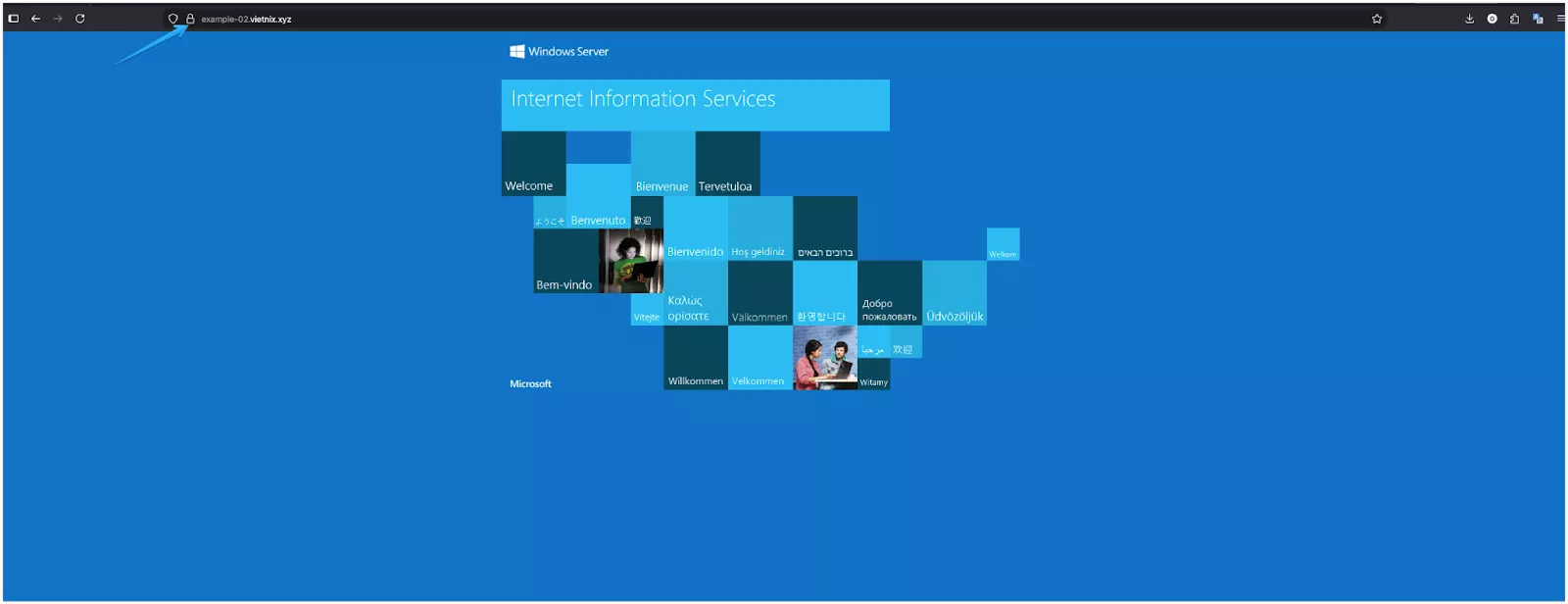 Truy cập trực tiếp bằng trình duyệt