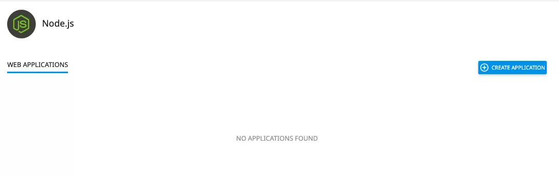 Khởi tạo ứng dụng Node.js mới