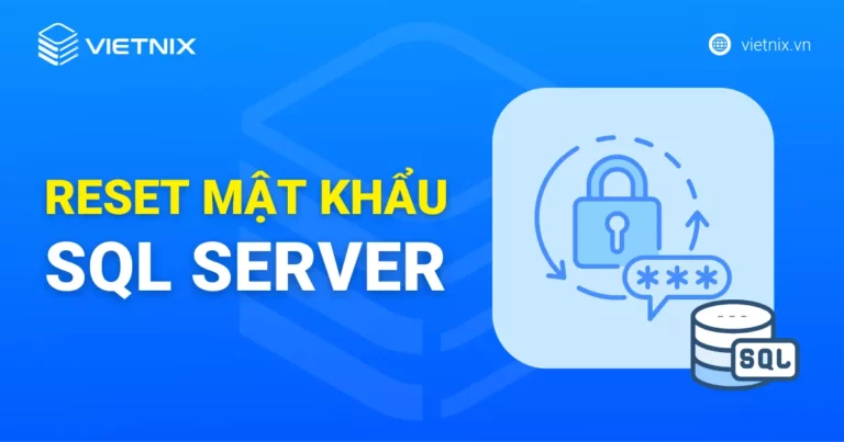 reset mật khẩu sql server