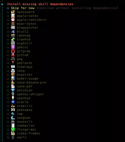 Skills và tiện ích mở rộng của OpenClaw 