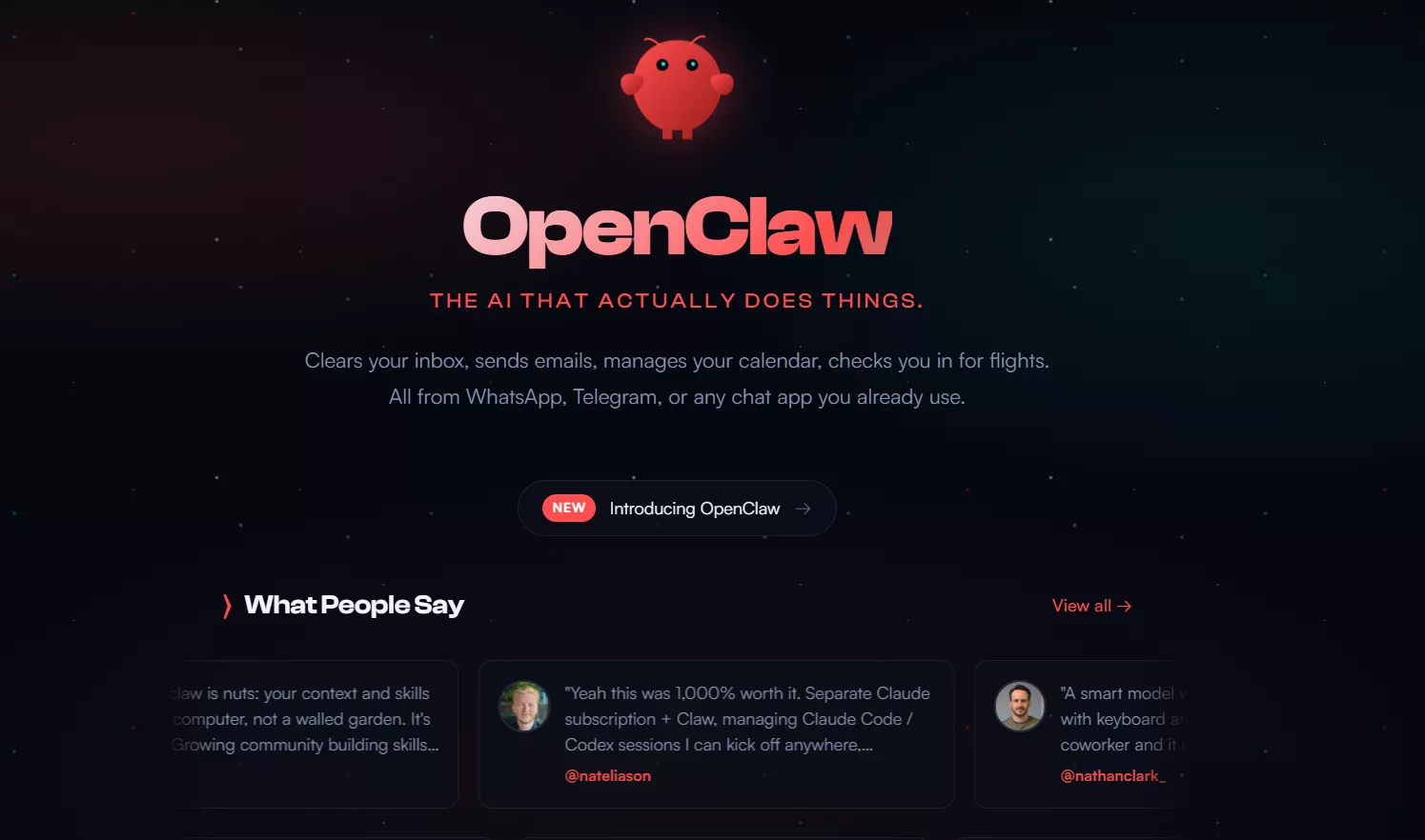 OpenClaw là một AI agent mã nguồn mở được nhiều người sử dụng 