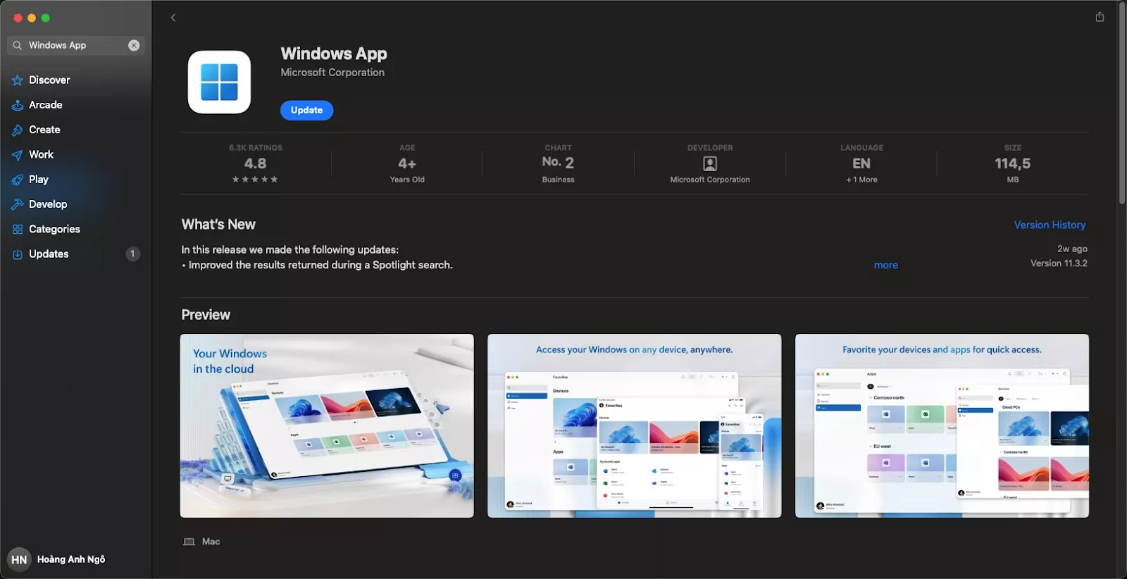 Tải Windows App  