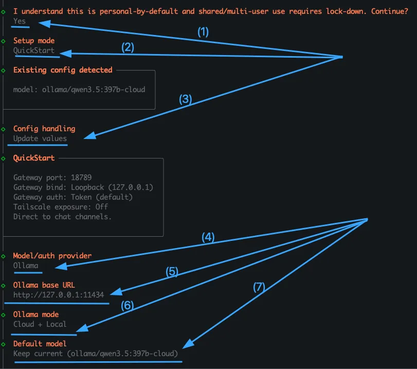 Cấu hình kết nối qua OpenClaw 